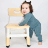 Zippy Bamboo Pajama with Cozy Cuffs- Dragon Blue