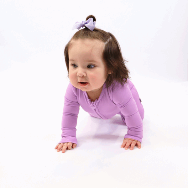 Zippy Bamboo Pajama with Cozy Cuffs- Lavender