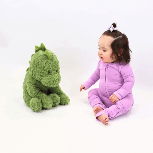 Zippy Bamboo Pajama with Cozy Cuffs- Lavender